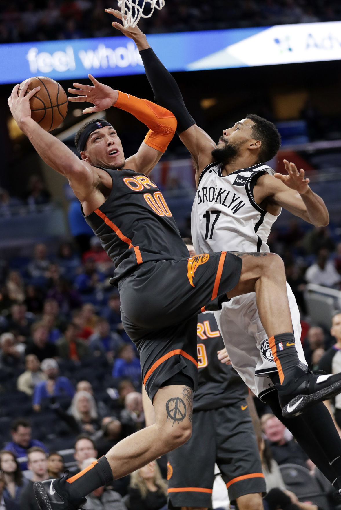 APTOPIX Nets Magic Basketball